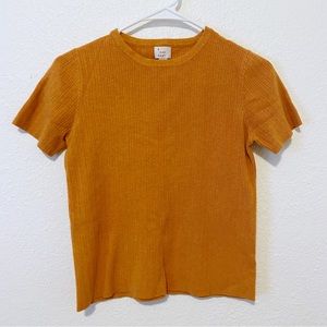 A New Day Ribbed Tee Shirt